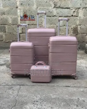 Fashion 4 in 1 Unbreakble Laxurious Rubber Suitcase