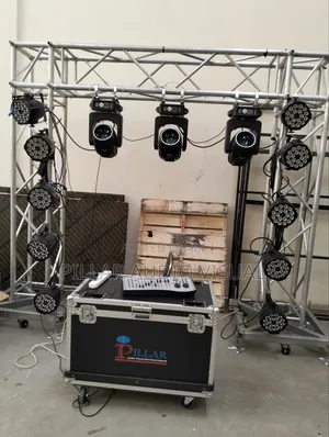 Led Panels Screens, Stage Lightings for Hire