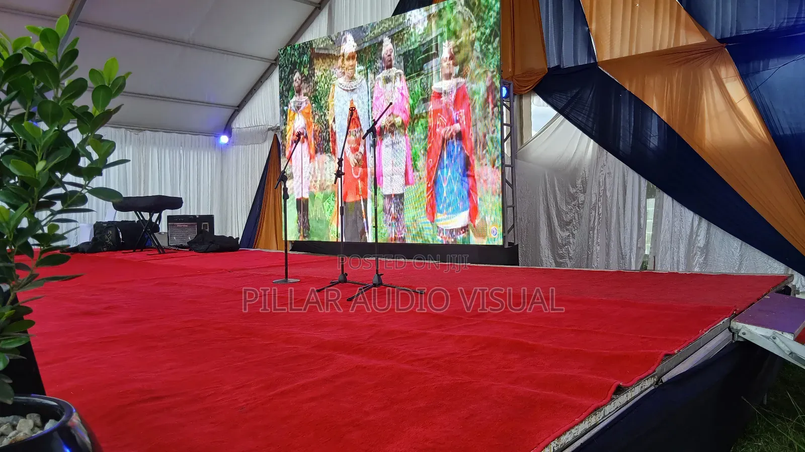 Led Panels Screens, Stage Lightings for Hire