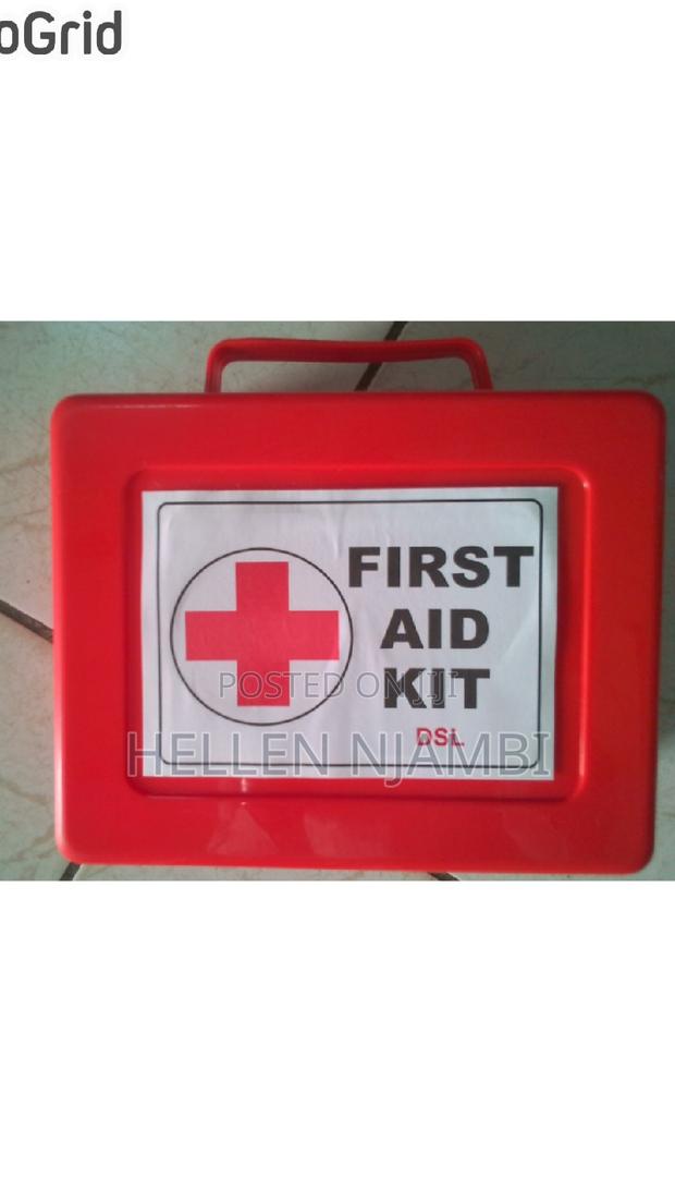 Red First Aid Kit - main view