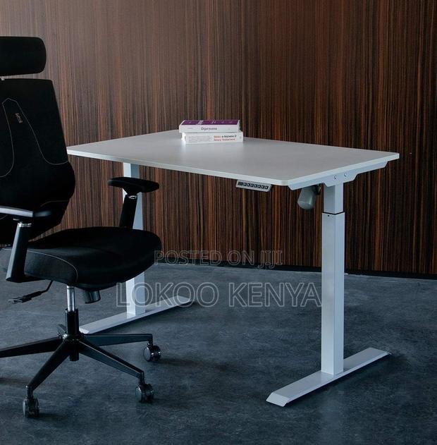 Office Desk: Posture Perfect Adjustable Workstation - thumbnail 2