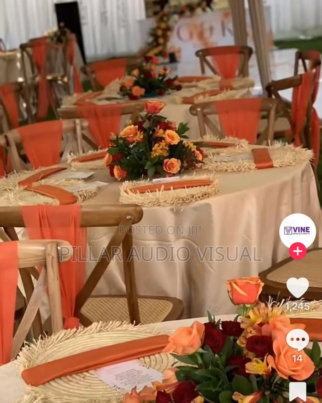 Tents Tables Rentals, Seats/Chairs, Hire