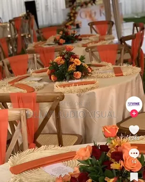 Tents Tables Rentals, Seats/Chairs, Hire