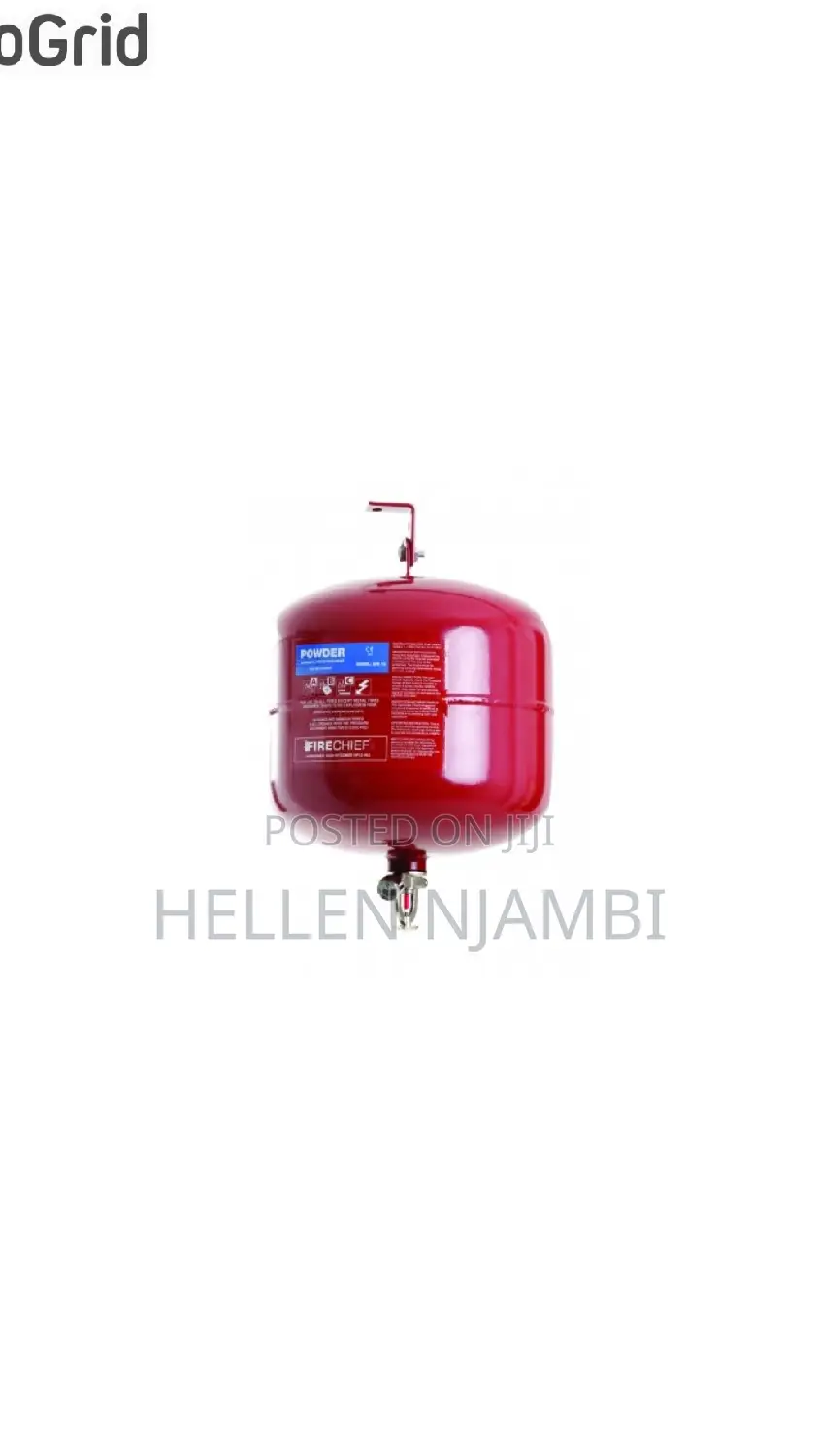 12kg Automatic Dry Chemical Powder Fire Extinguisher