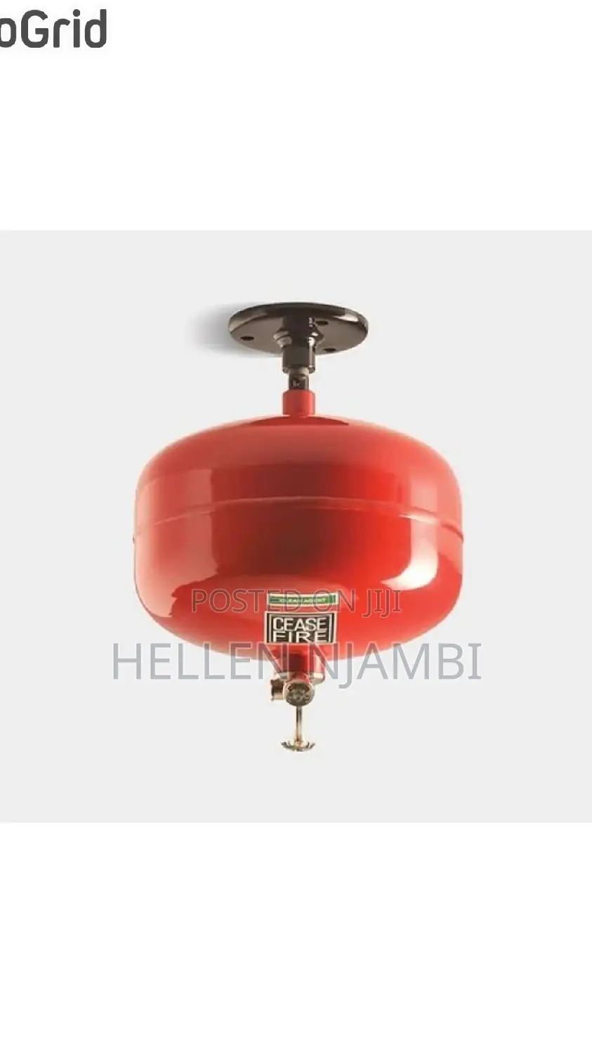 Automatic 9kg Dry Chemical Powder Fire Extinguisher