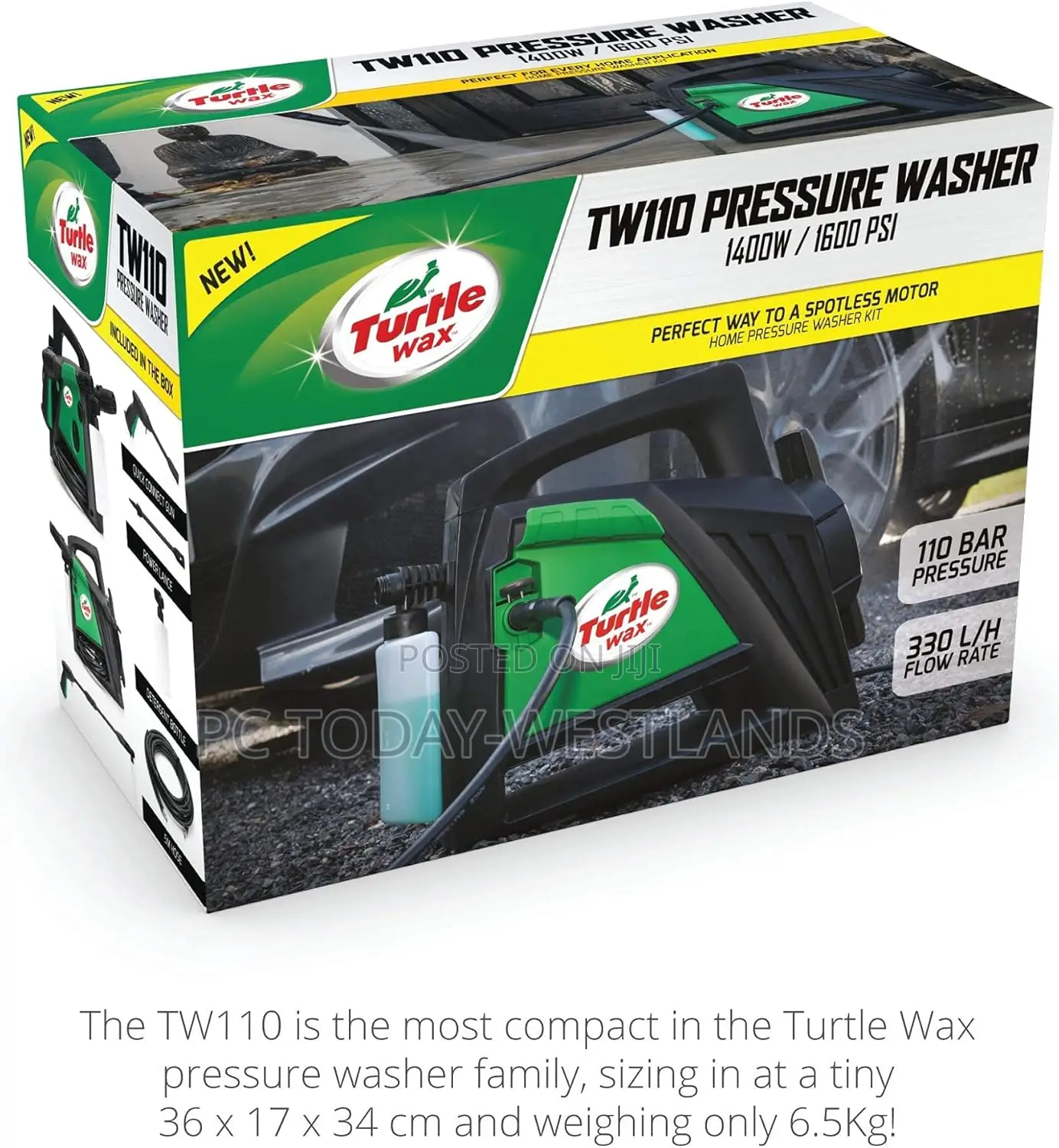 Turtle Wax Tw110 | Multi-purpose High-pressure Washer
