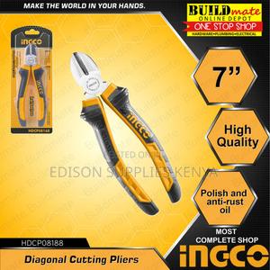 Ingco Diagonal Cutting Pliers 7" Cable Wire Cutting Pliers 7 - thumbnail 2