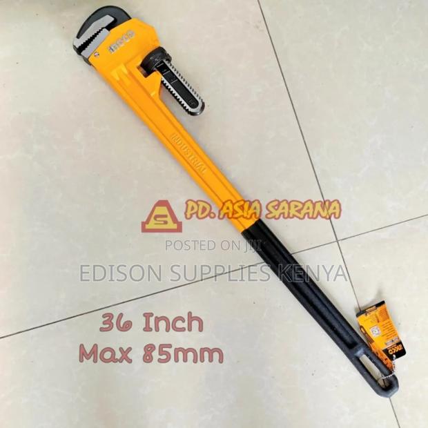 Pipe Wrench 36" Ingco Heavy Duty Plumber's Wrench Pipe Range - main view