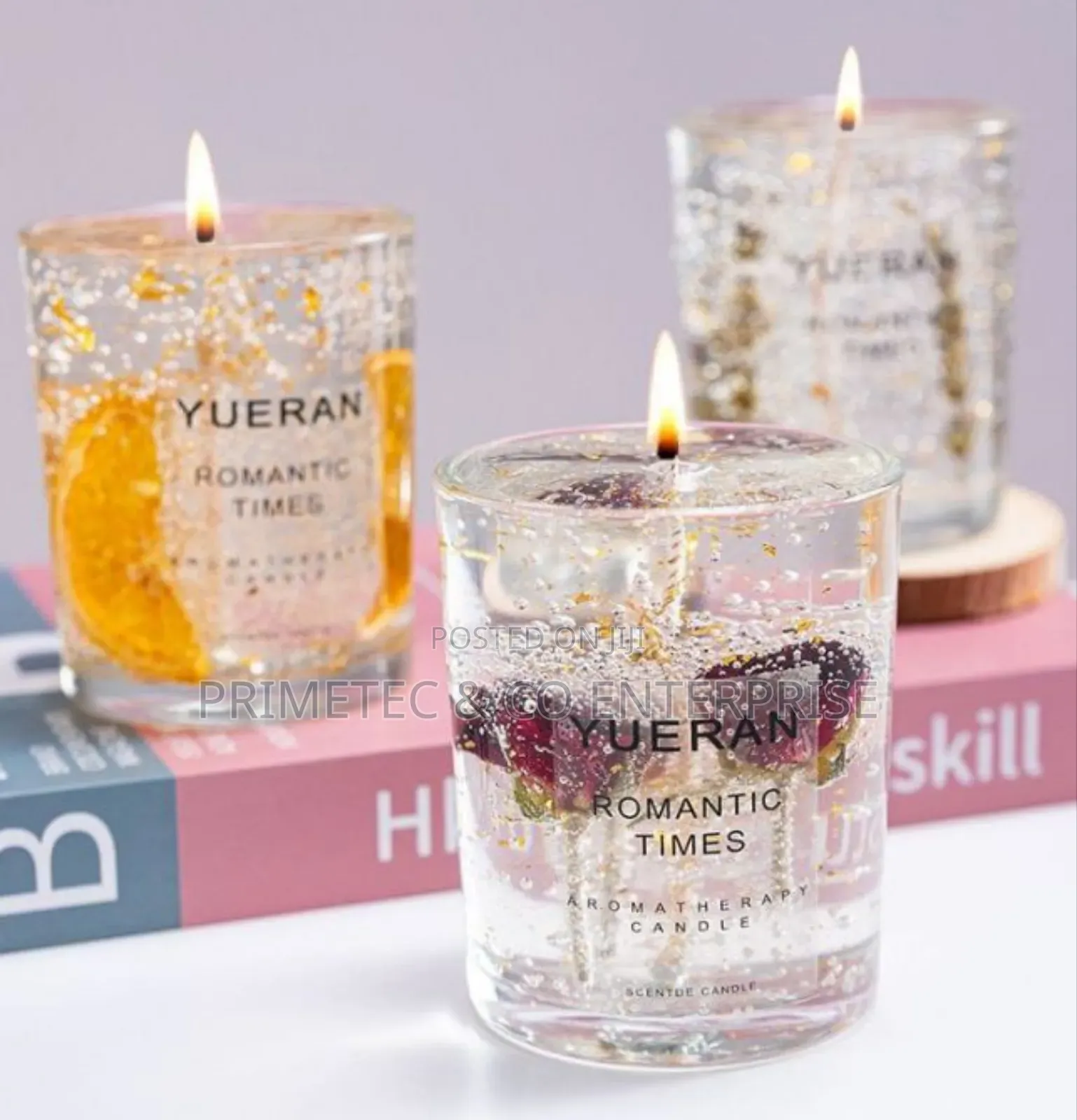 Luxury (Romantic) Jelly Soy Wax Scented Candle