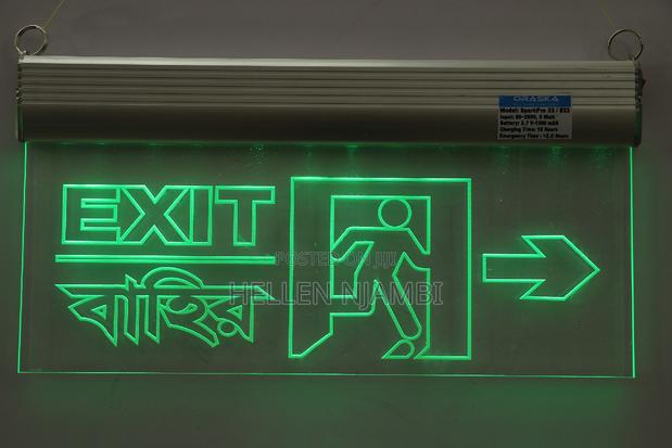 Led Exit Sign