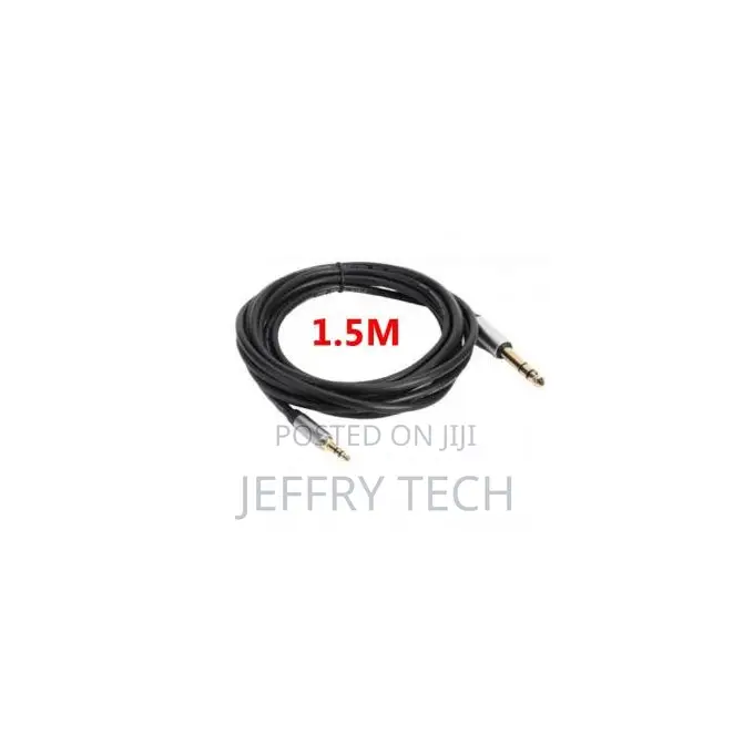 Professional Audio Cable Jack Male vs Jack Male 1.5 Meters