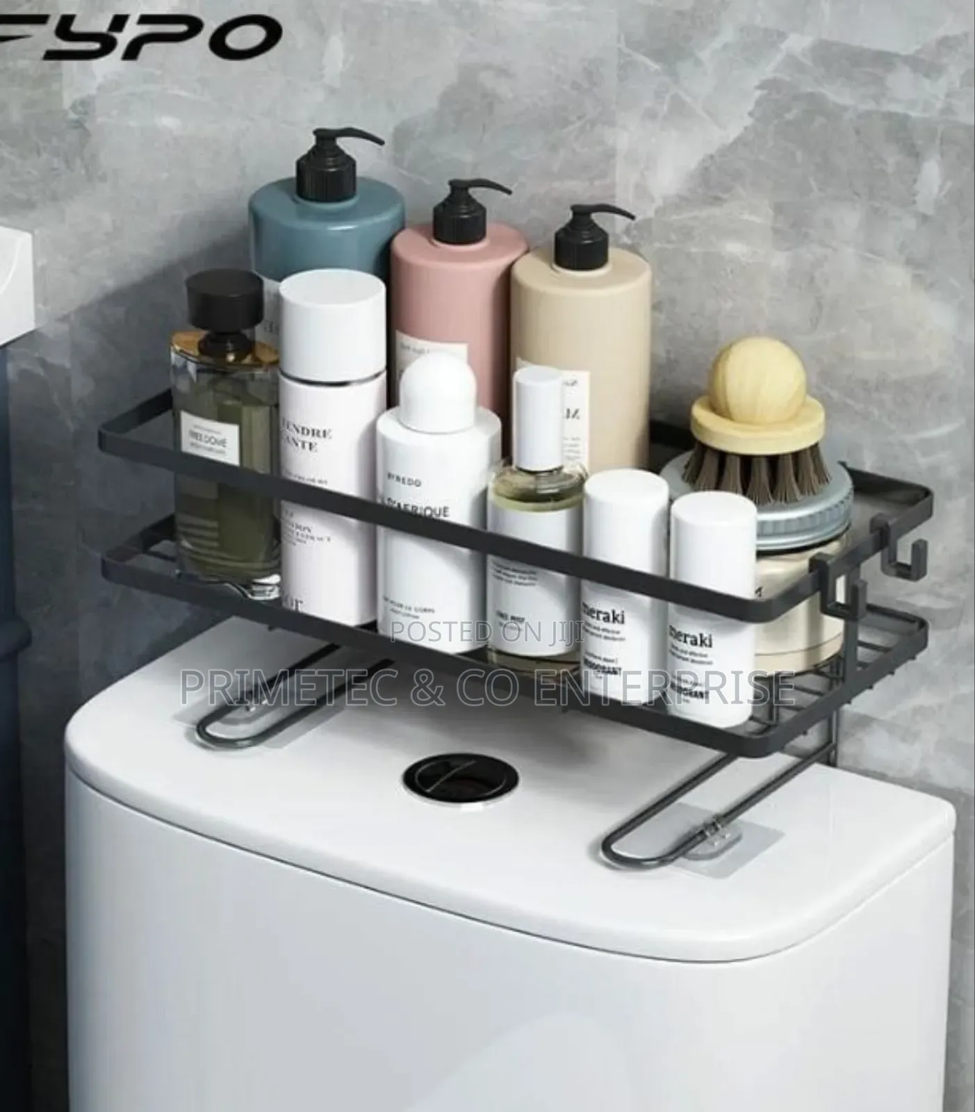 Single Layer Over the Toilet Rack/Shelf Bathroom