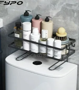 Single Layer Over the Toilet Rack/Shelf Bathroom