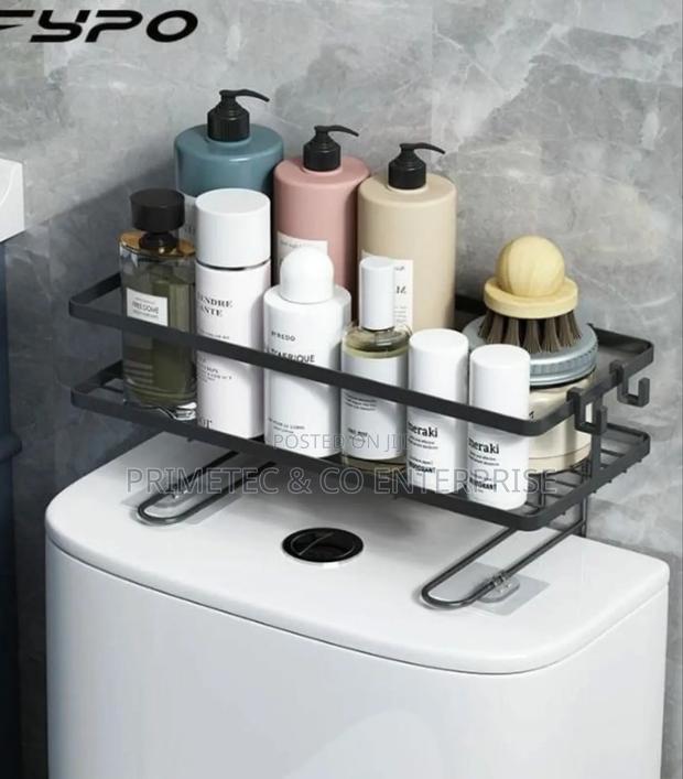 Single Layer Over the Toilet Rack/Shelf Bathroom