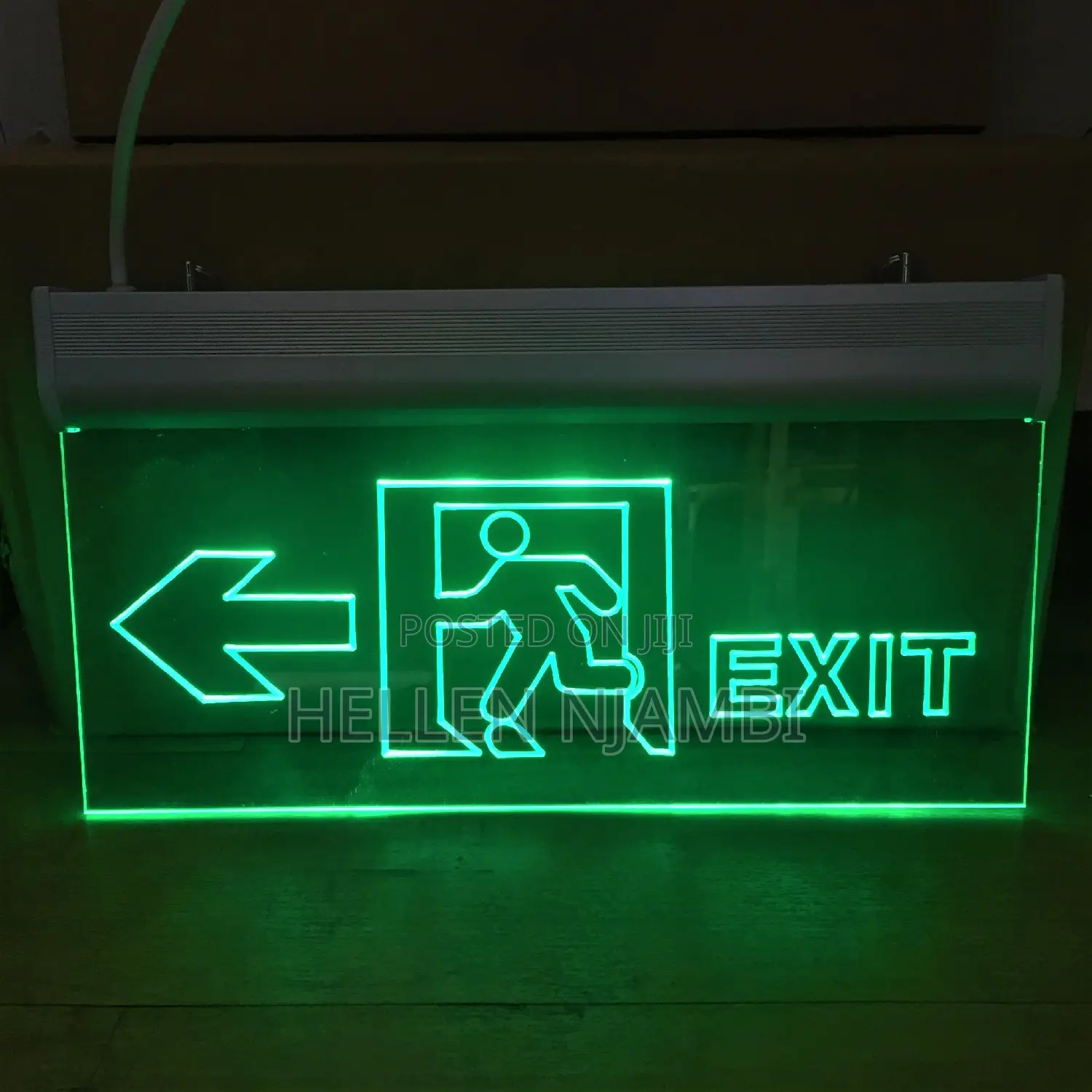 Green Led Exit Sign