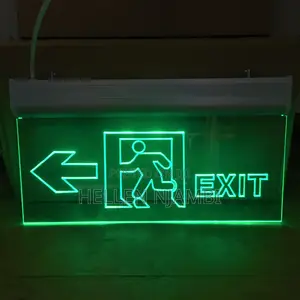 Green Led Exit Sign