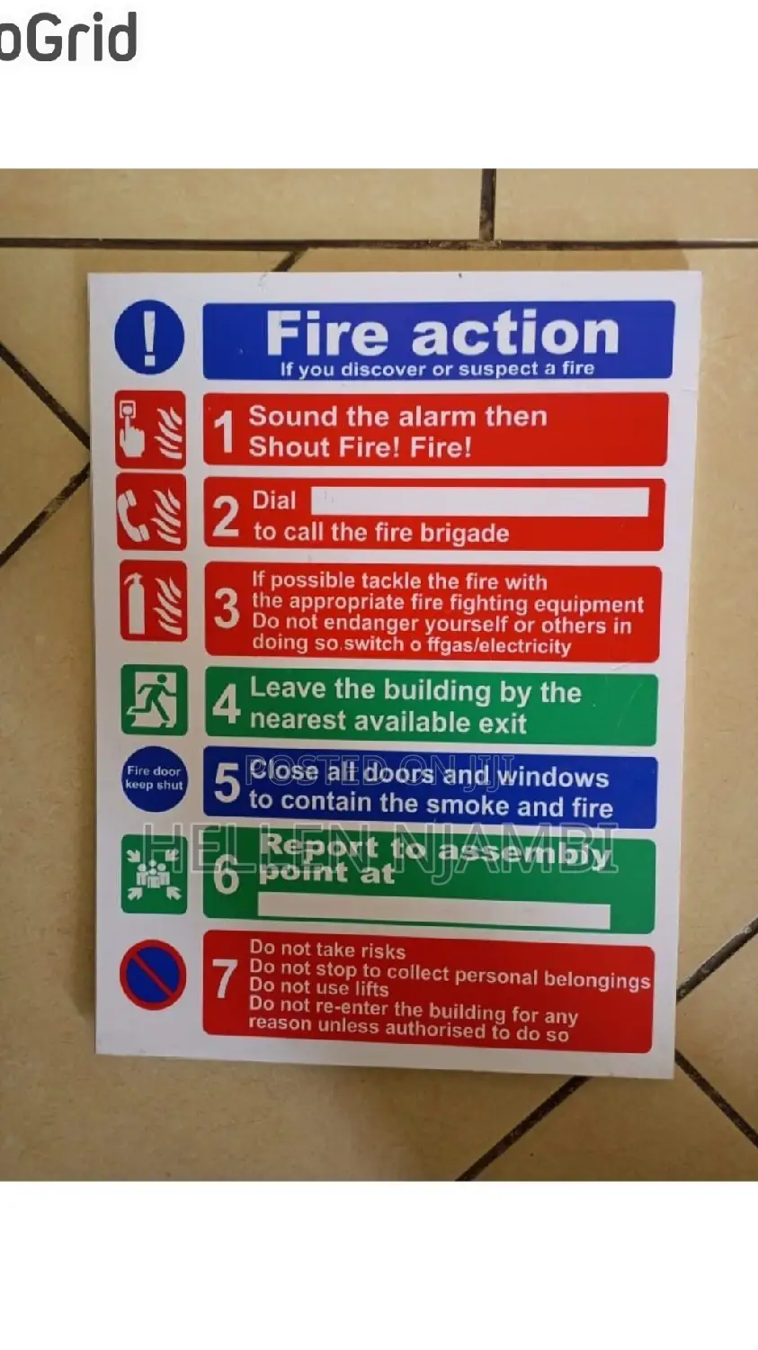 Fire Action Plan