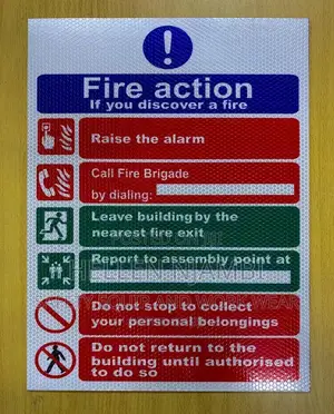 Safety Fire Action Plan