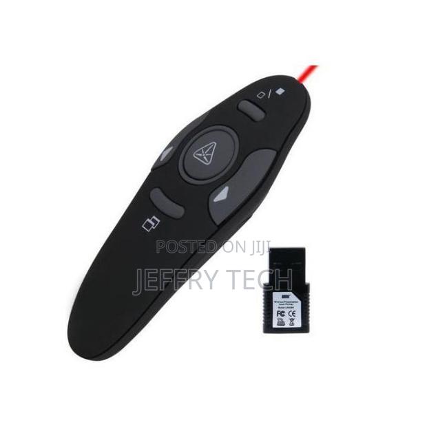 Presenter With Laser Pointer. Wireless Red Light Laser Pen, - thumbnail 4