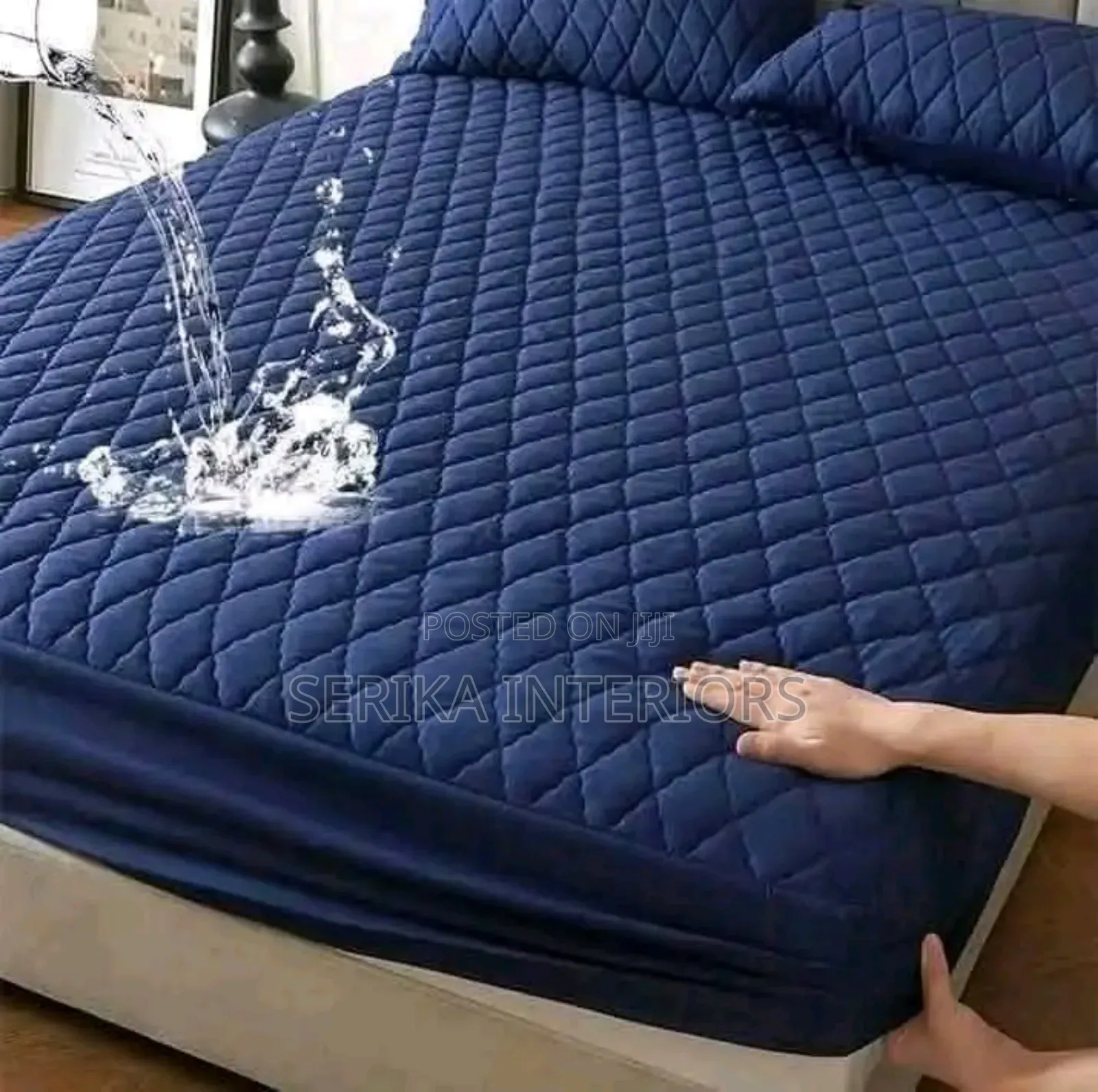 Waterproof Mattress Protector Environmental Friendly Elastic