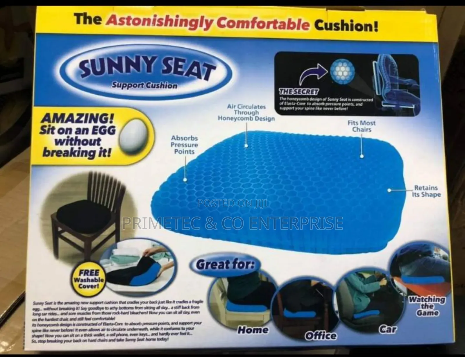 Egg Sitter Support Cushion