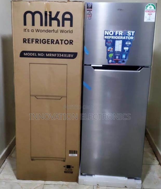 Mika 334 Litres No Frost Double Door Refrigerator