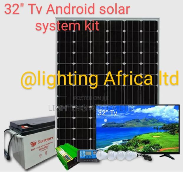 400 Wattts Solar System 32" Tv Android Smart - thumbnail 2