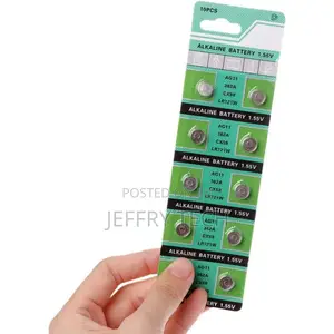 Lot 10 Batteries Ag11 / 362 362a / Cx58 / Lr721 / Lr421w 1.5