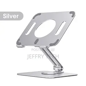 Adjustable Aluminum Tablet Stand for iPad, 360 Rotating Ris