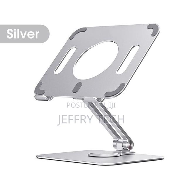 Adjustable Aluminum Tablet Stand for iPad, 360 Rotating Ris