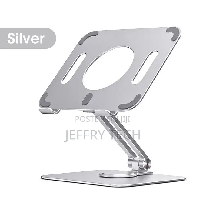 Adjustable Aluminum Tablet Stand for iPad, 360 Rotating Ris