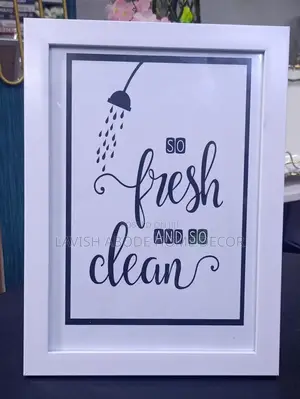 A5 Washroom Bathroom Frame Wall Decor