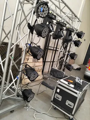 Metallic Parcans Lights Moving Heads for Rentals/Hire