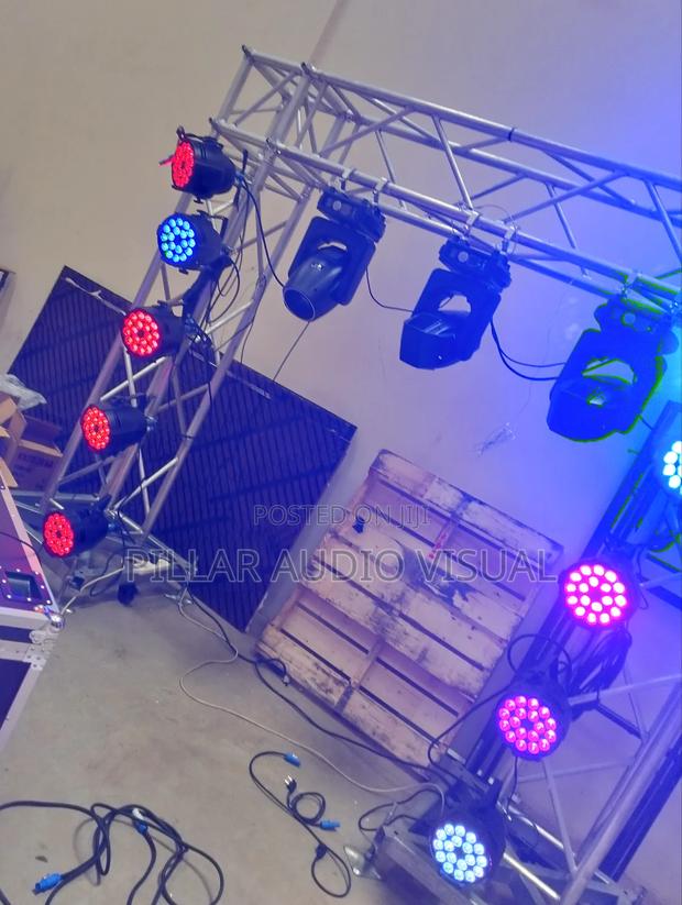 Stage Lights, Parcans Moving Heads, Rentals!/Hire - main view