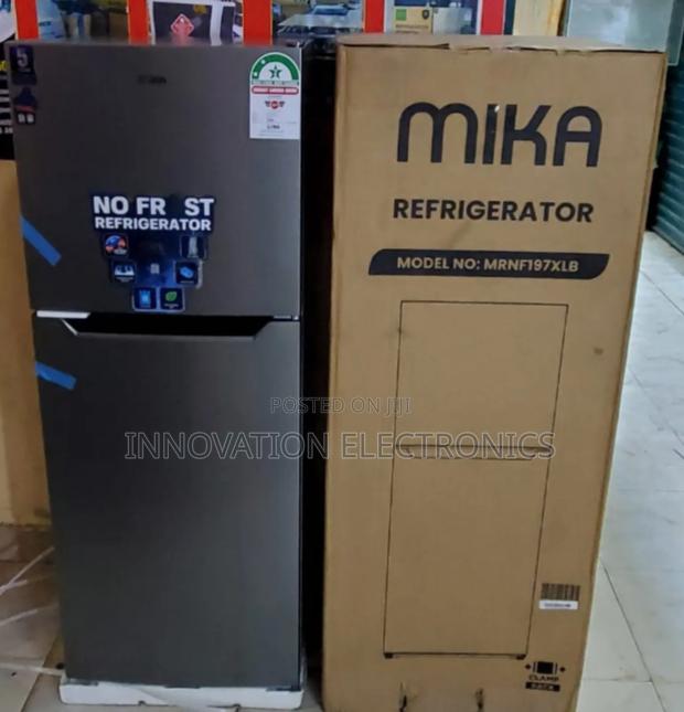Mika 197 Litres No Frost Double Door Refrigerator