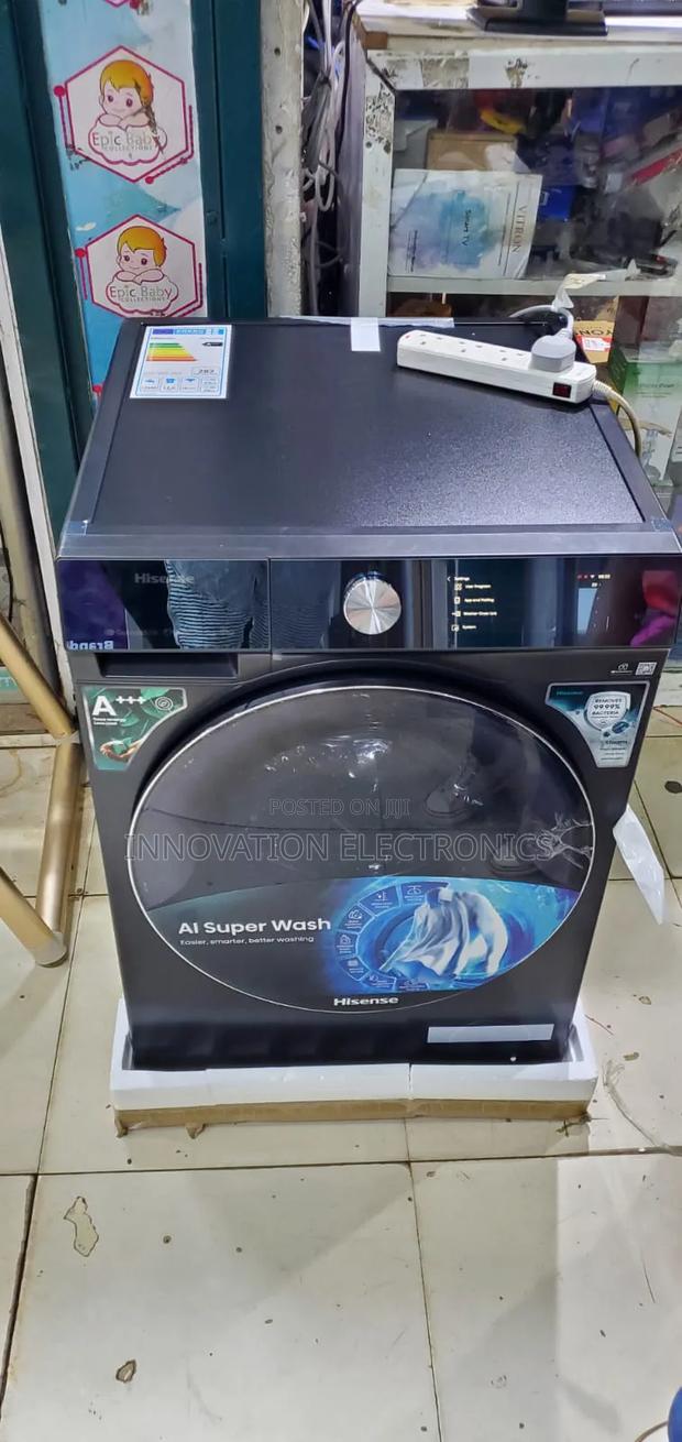 Hisense 12kgs Front Load Washing Machine Wifi - main view