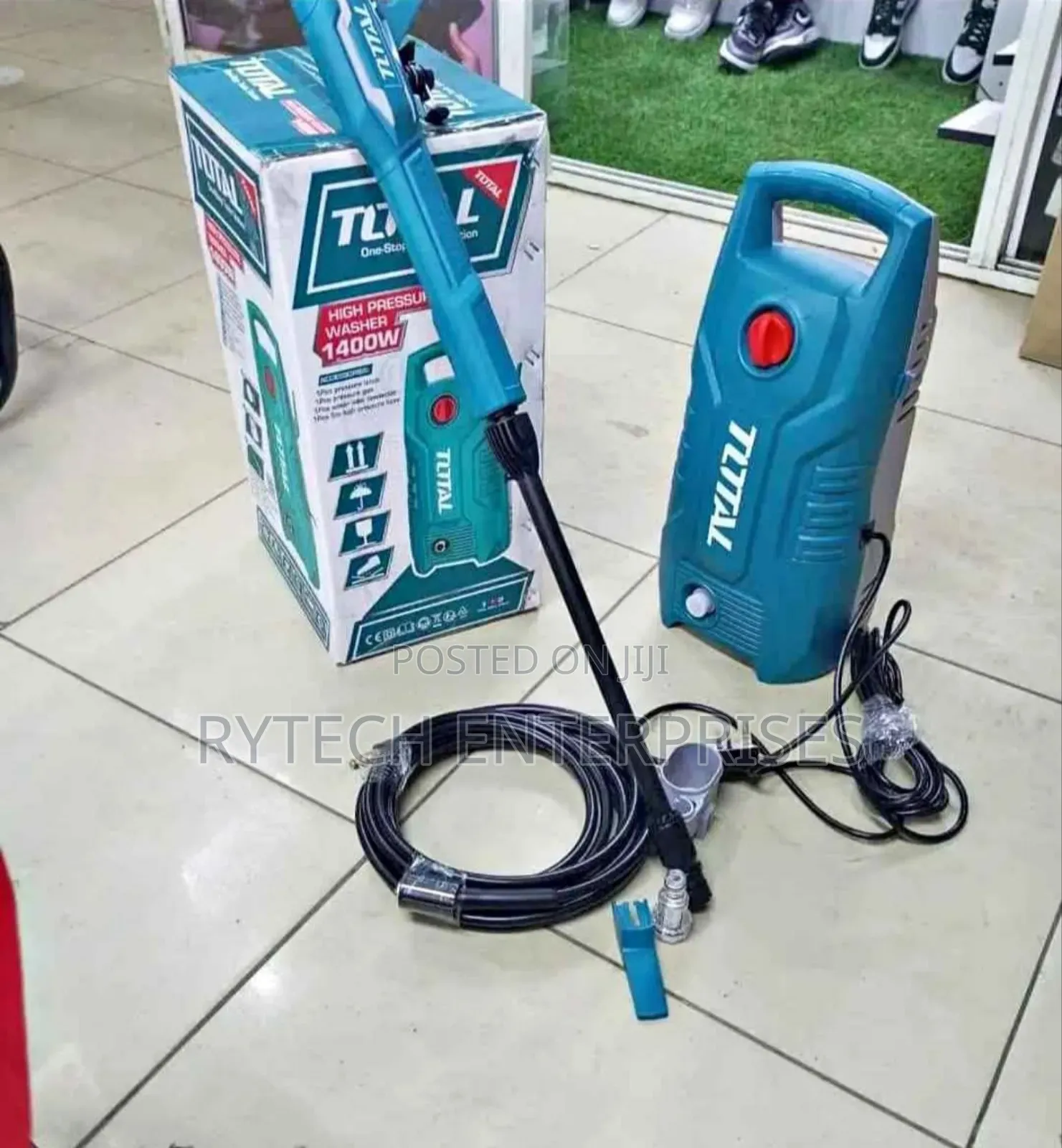 1400 Watts Total High Pressure Washer