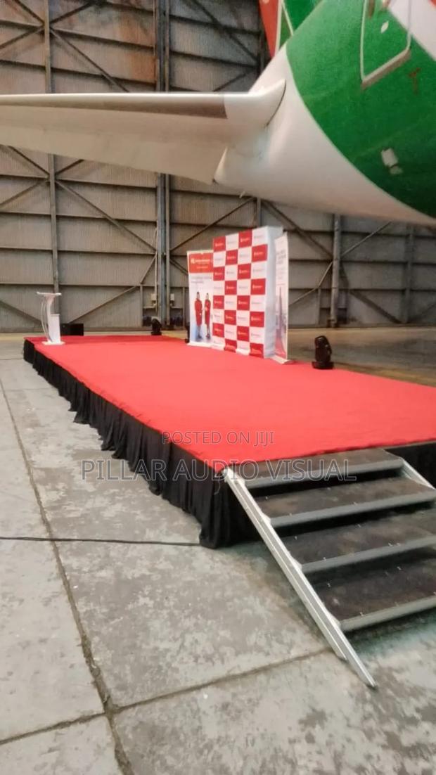 Hotel Set for Led Panels Screens Stage for Hire Rentals - main view