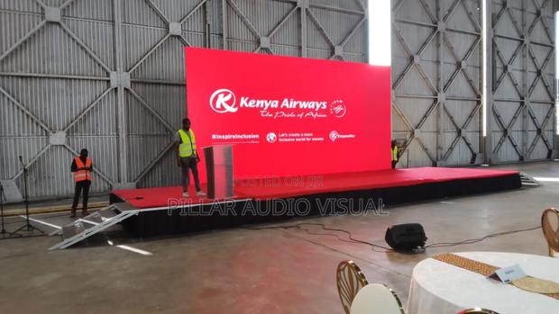 Hotel Set for Led Panels Screens Stage for Hire Rentals - thumbnail 2