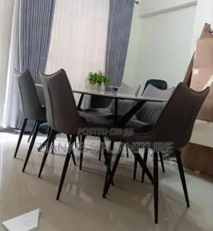 Modern Marble Top Dining Series Table