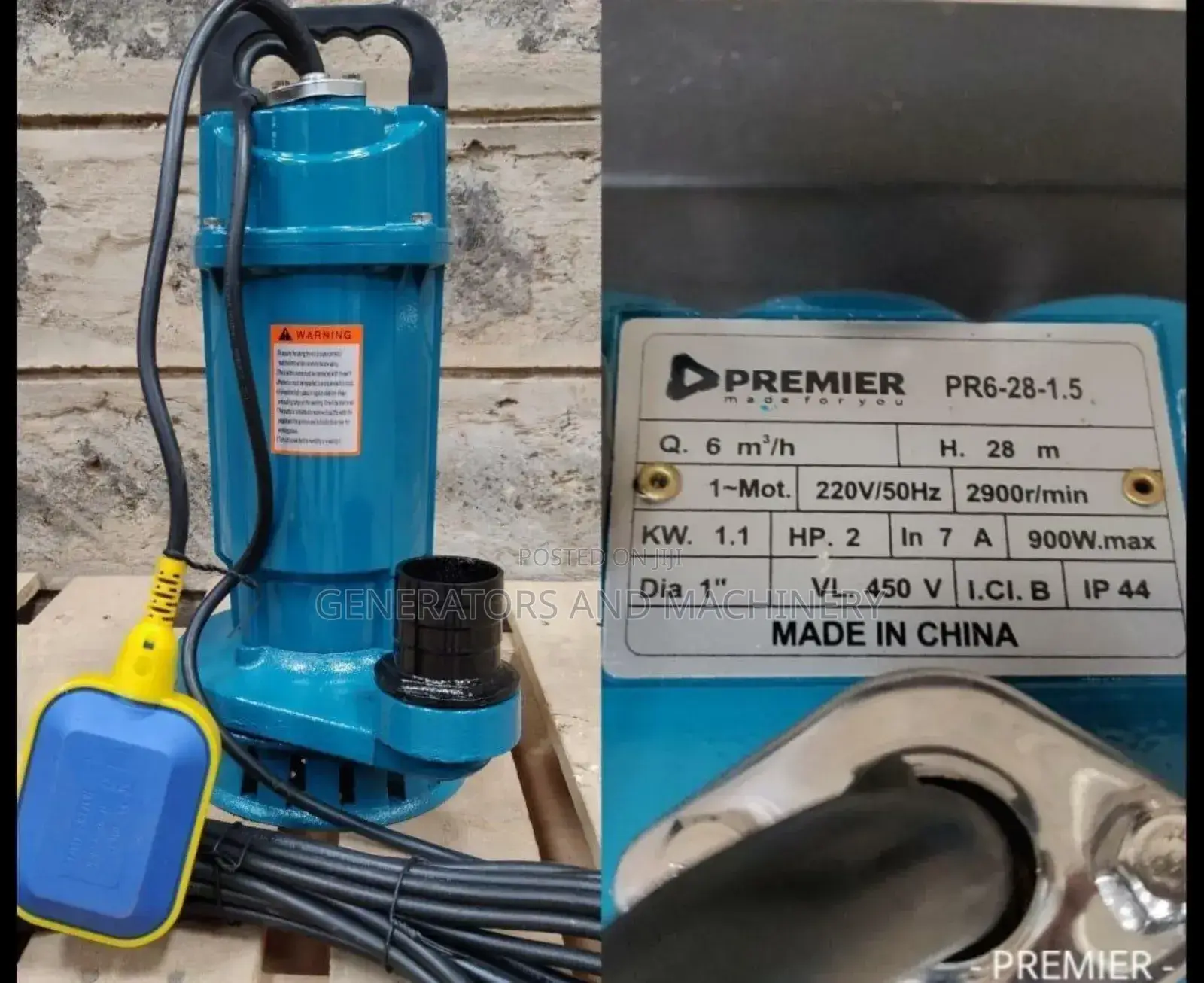 2hp Pump 28mtrs
