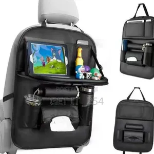 Multifunctional Car Back Seat Storage Bag With Dinning