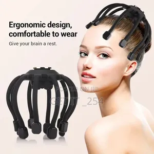 Electric Octopus Claw Anti Stress Head Massager Massage
