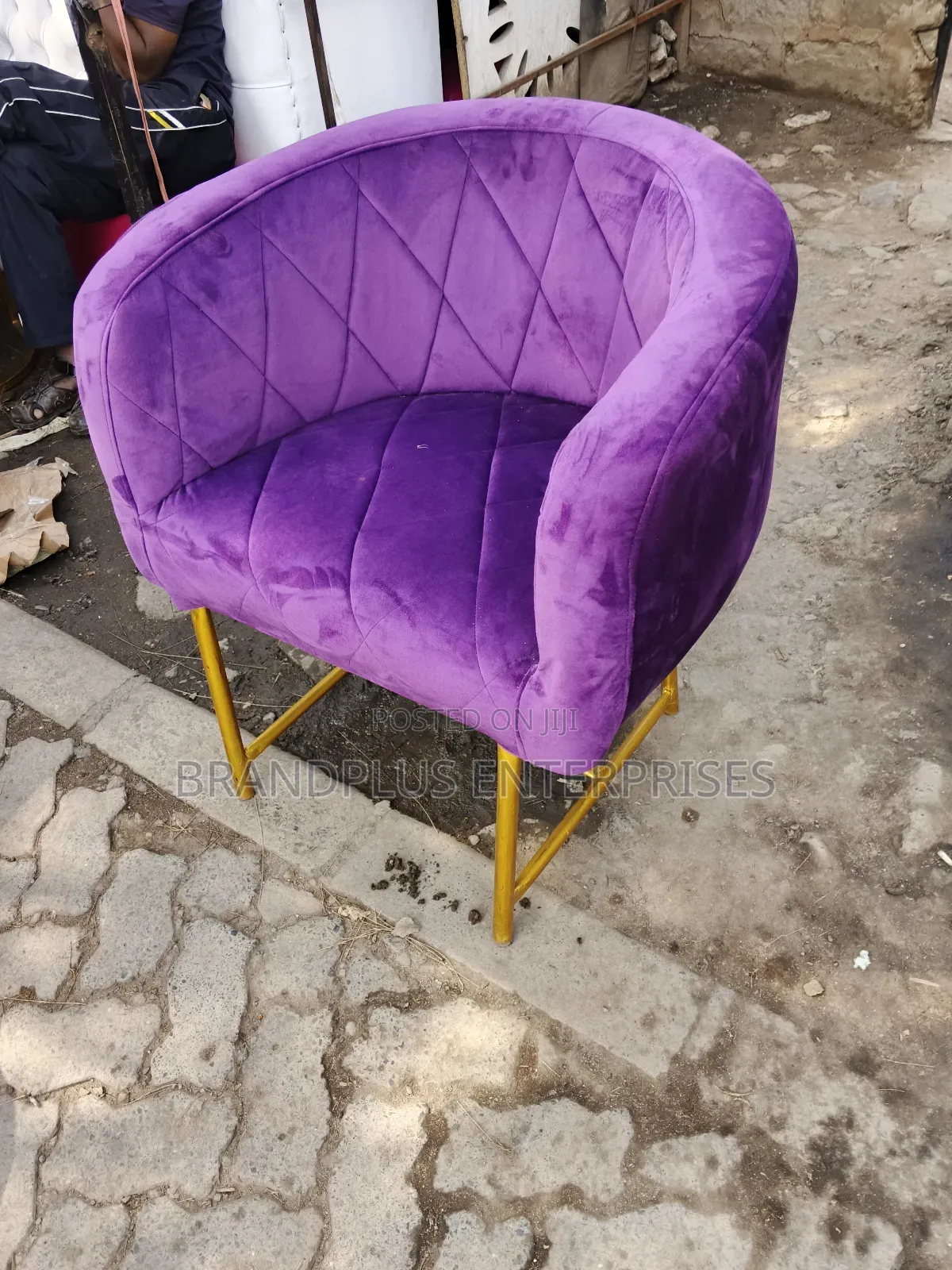 Purple Styling/Manicure Seats