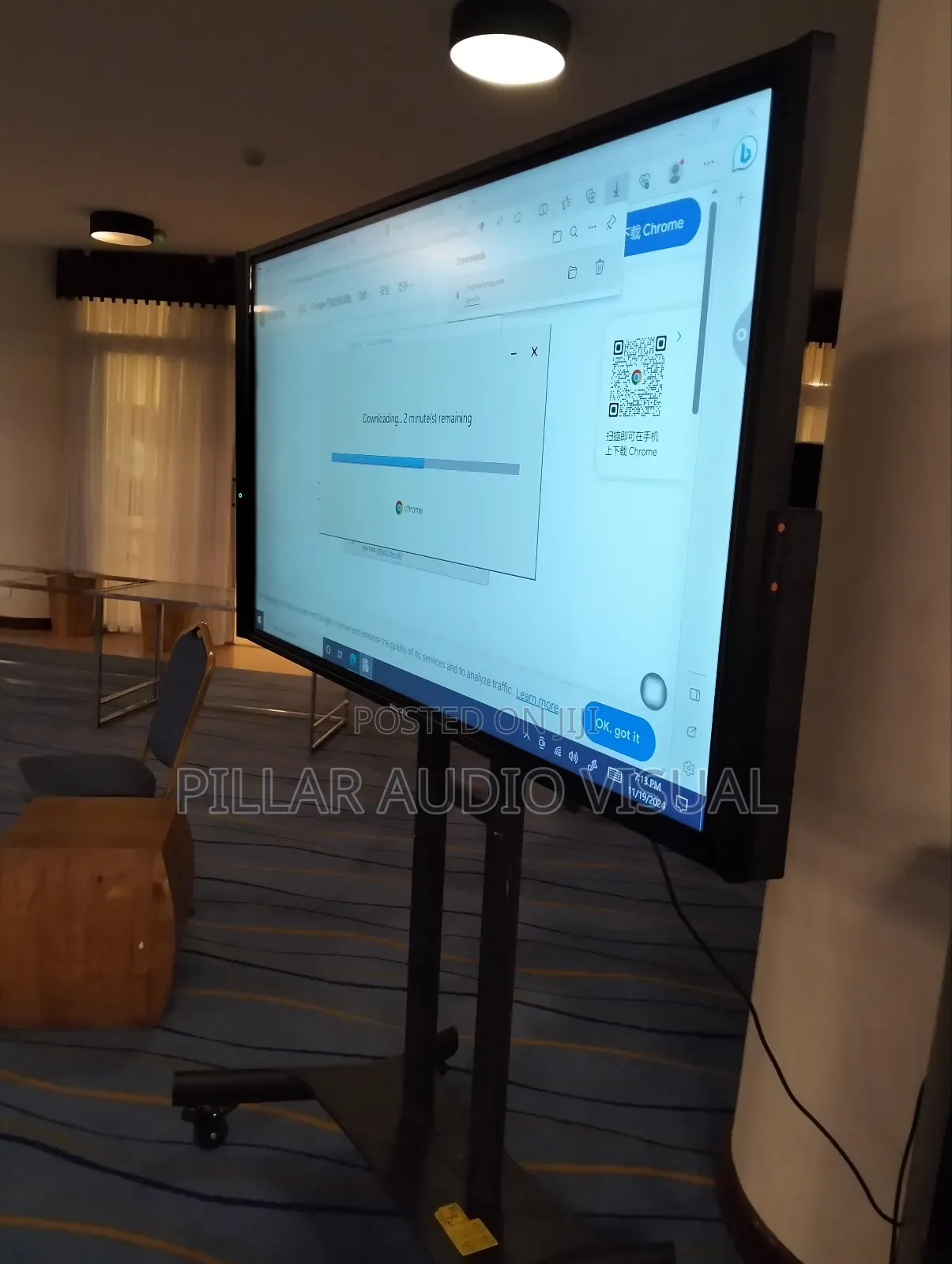 Church Overflow Tv Screens Set Up,Hire Tv Screens