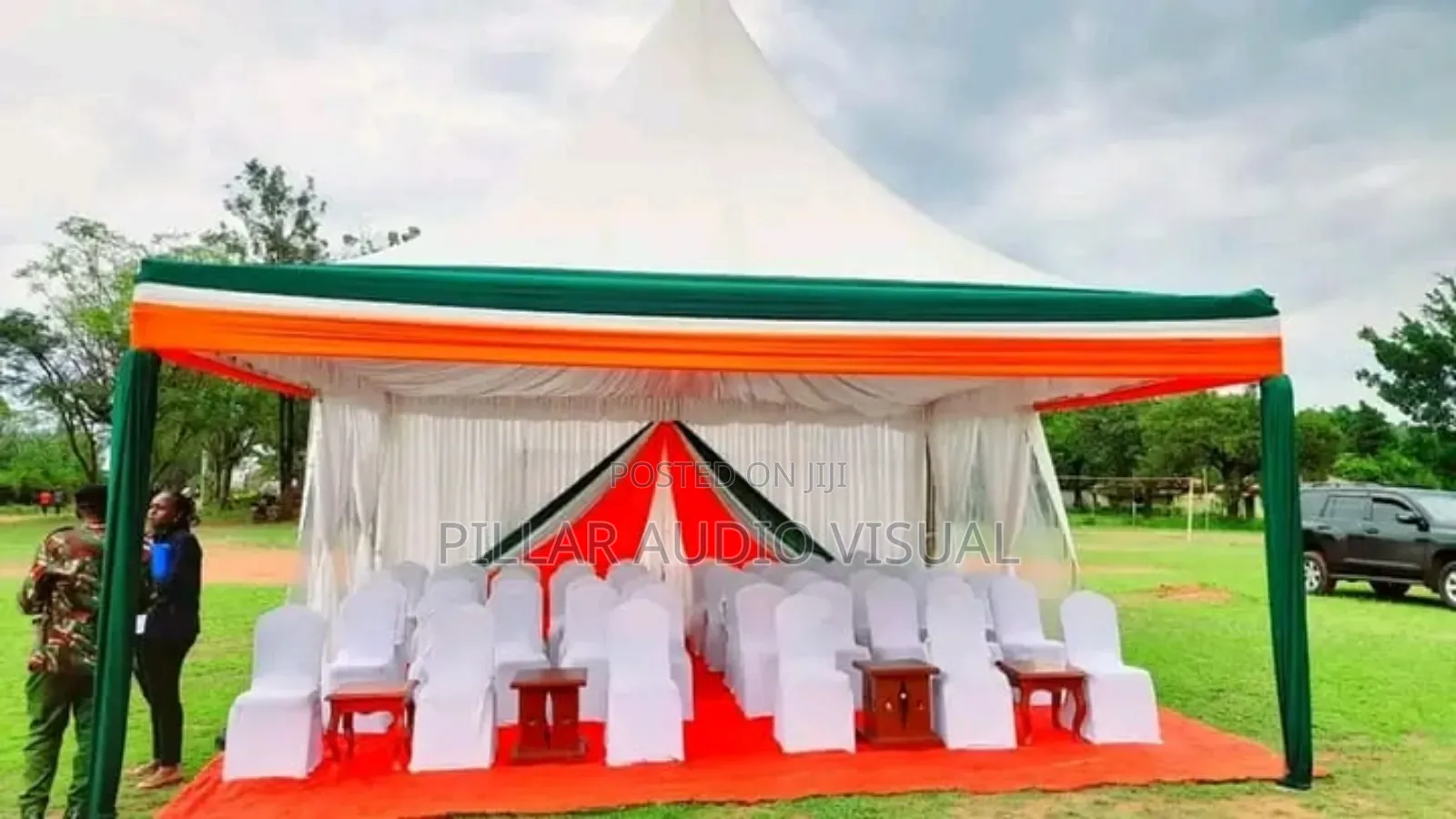 We Do Best Set Up for Tents! Tents Seats