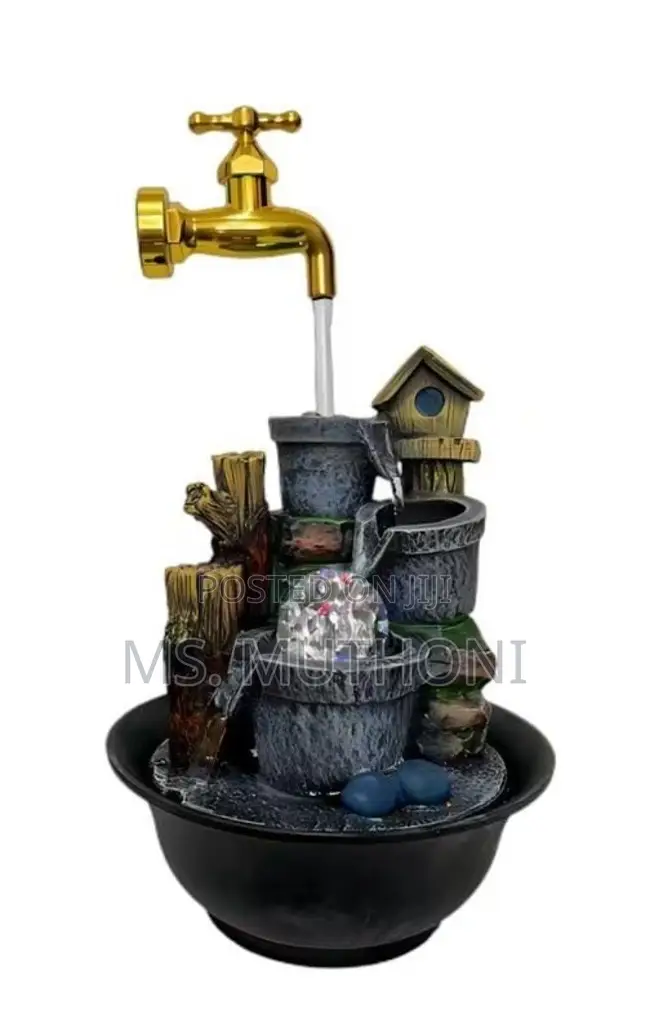 Multifunction Indoor Water Fountain With Led Lights*
