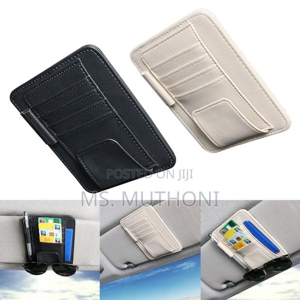 Multipocket Car Sun Visor Organizer * - thumbnail 3