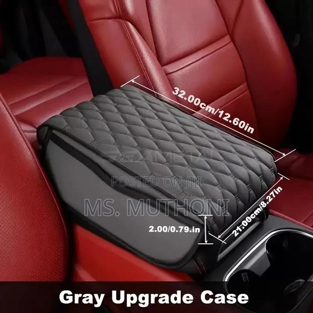 Universal Car Armrest Pad With Side Storage* - thumbnail 2