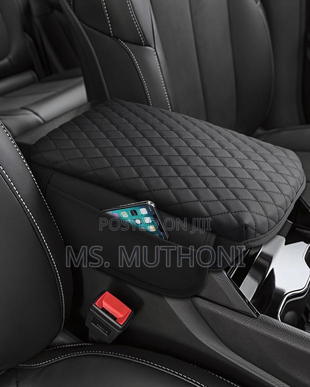 Universal Car Armrest Pad With Side Storage*